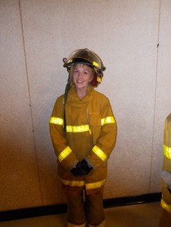 Junior Firefighter Hannah Smith